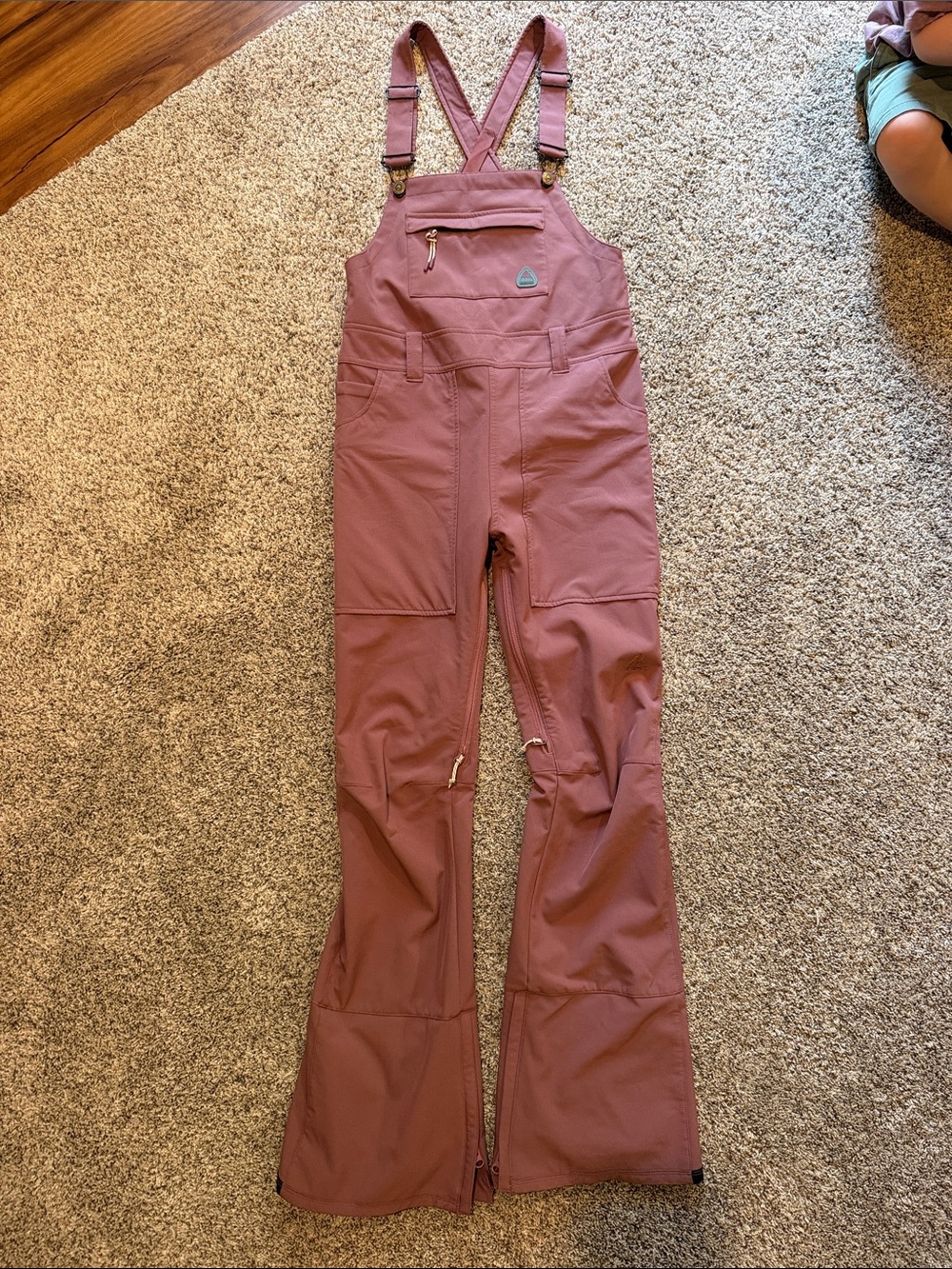 Burton Dusty Rose Bib Snow Overalls